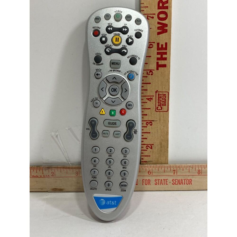 At&t Uverse S10-S1 S10-S2 S10-S3 S10-S4 U-Verse Universal Remote Control